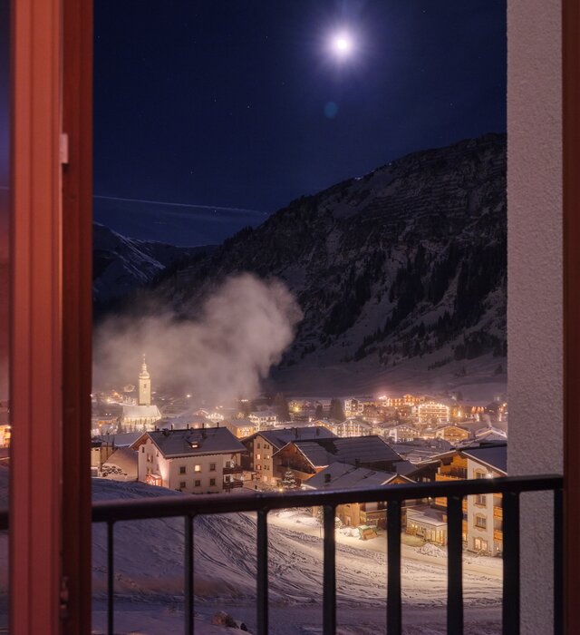 Aussicht über Lech im Winter | © Mathias Lixl