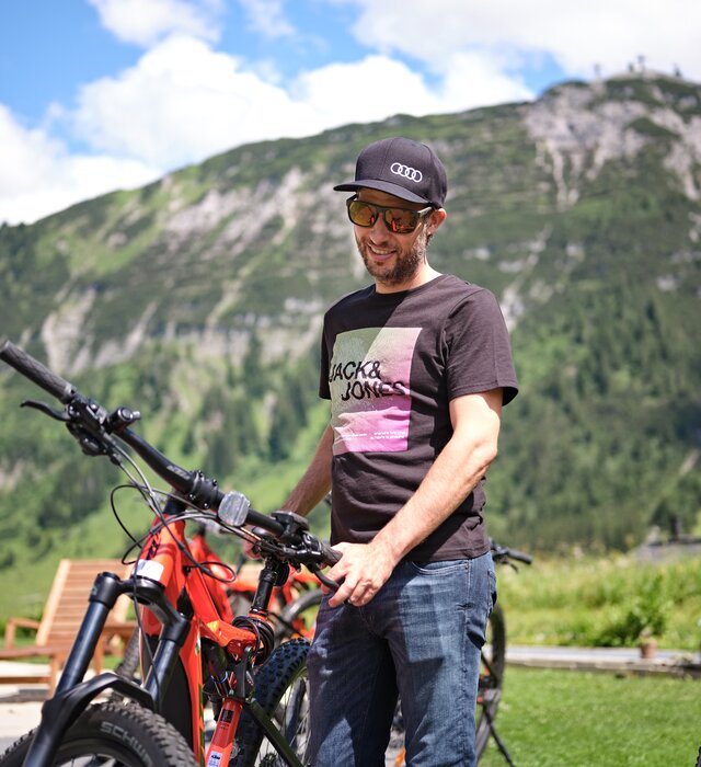 mountain bike guide Lech am Arlberg