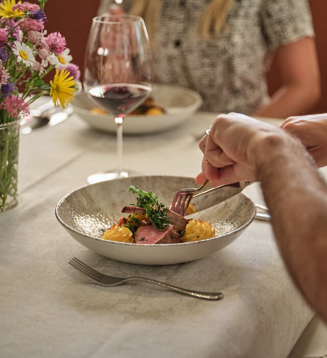 regional cuisine in the gourmet hotel Vorarlberg