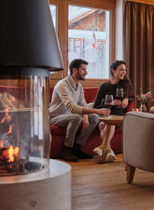 couple at the Hotel Schranz in Lech | © Mathias Lixl