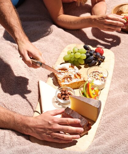 picnic on holiday in Vorarlberg