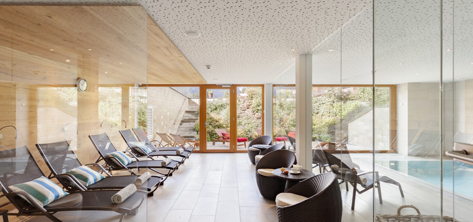 wellness with pool in Lech am Arlberg