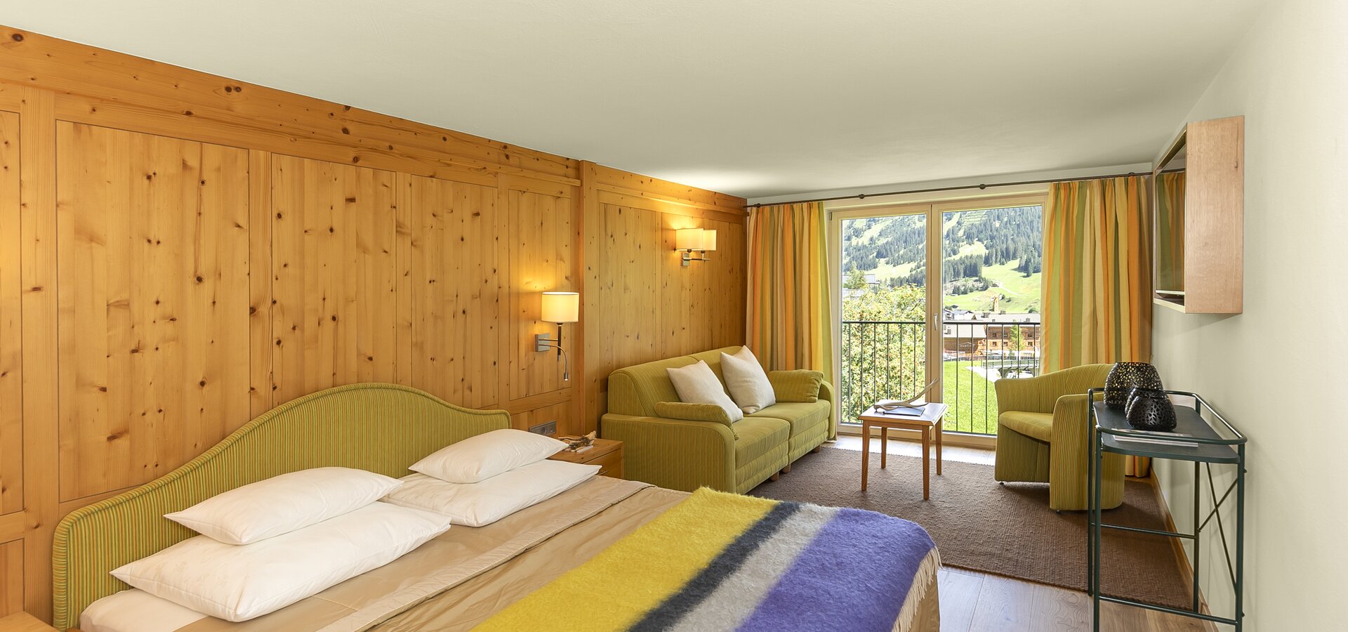 Pärchenzimmer im Hotel in Lech