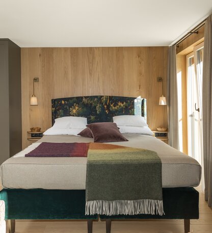 modernes Doppelzimmer in Lech