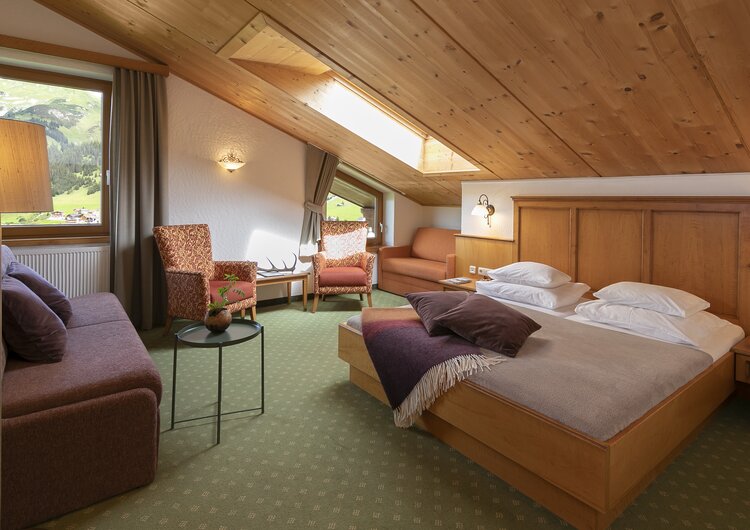 traditionelles Doppelzimmer Lech