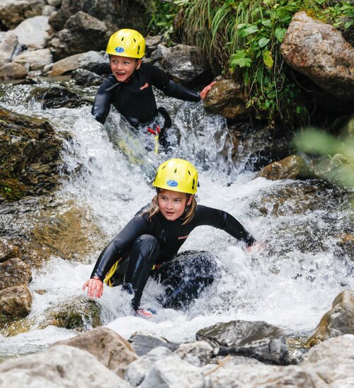 canyoning in the Lech Valley | © Bernadette Otter / Lech Zuers Tourismus