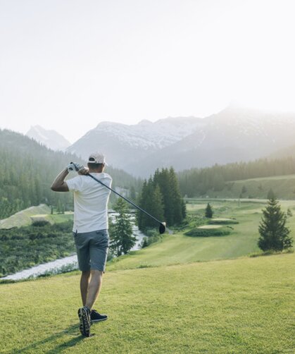 Golfplatz in Zug | © Daniel Zangerl / Lech Zuers Tourismus