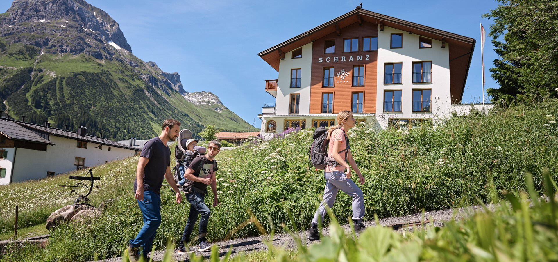 Wandern direkt vom Hotel aus