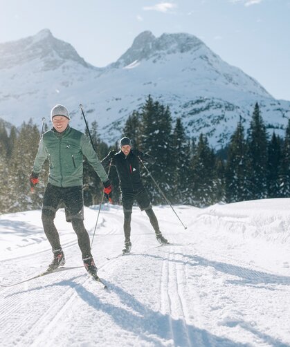 cross-country skiing in Lech am Arlberg | © Daniel Zangerl / Lech Zuers Tourismus