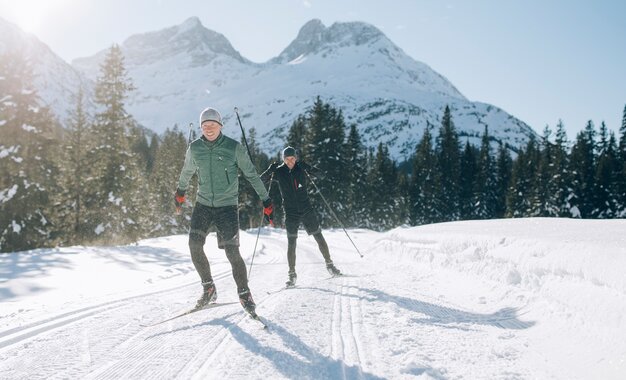 cross-country skiing in Lech am Arlberg | © Daniel Zangerl / Lech Zuers Tourismus