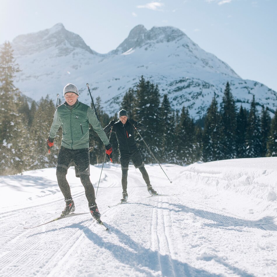 cross-country skiing in Lech am Arlberg | © Daniel Zangerl / Lech Zuers Tourismus