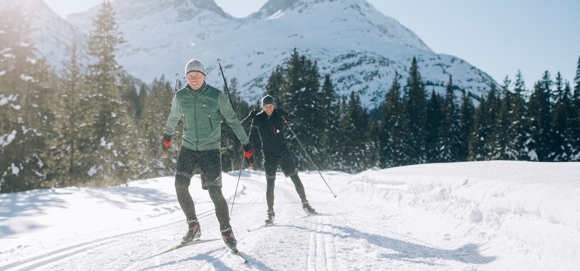 cross-country skiing in Lech am Arlberg | © Daniel Zangerl / Lech Zuers Tourismus