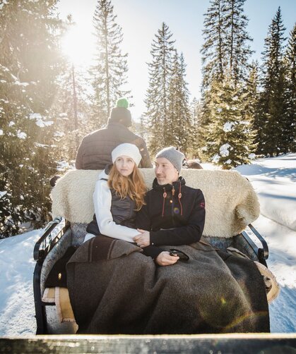 horse sleigh ride in Lech am Arlberg | © Christoph Schoech / Lech Zuers Tourismus